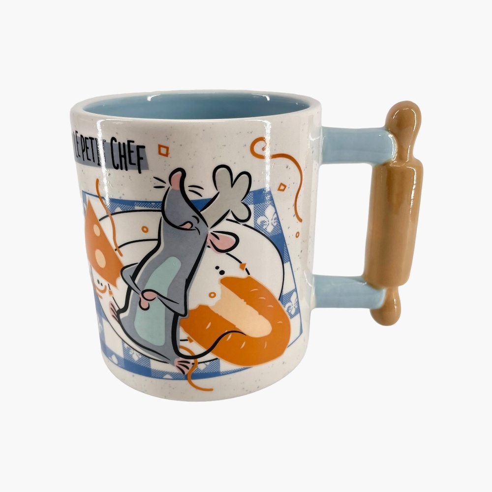 Disney Le Petit Chef Remy Ratatouille Mug‎ With Rolling Pin Handle